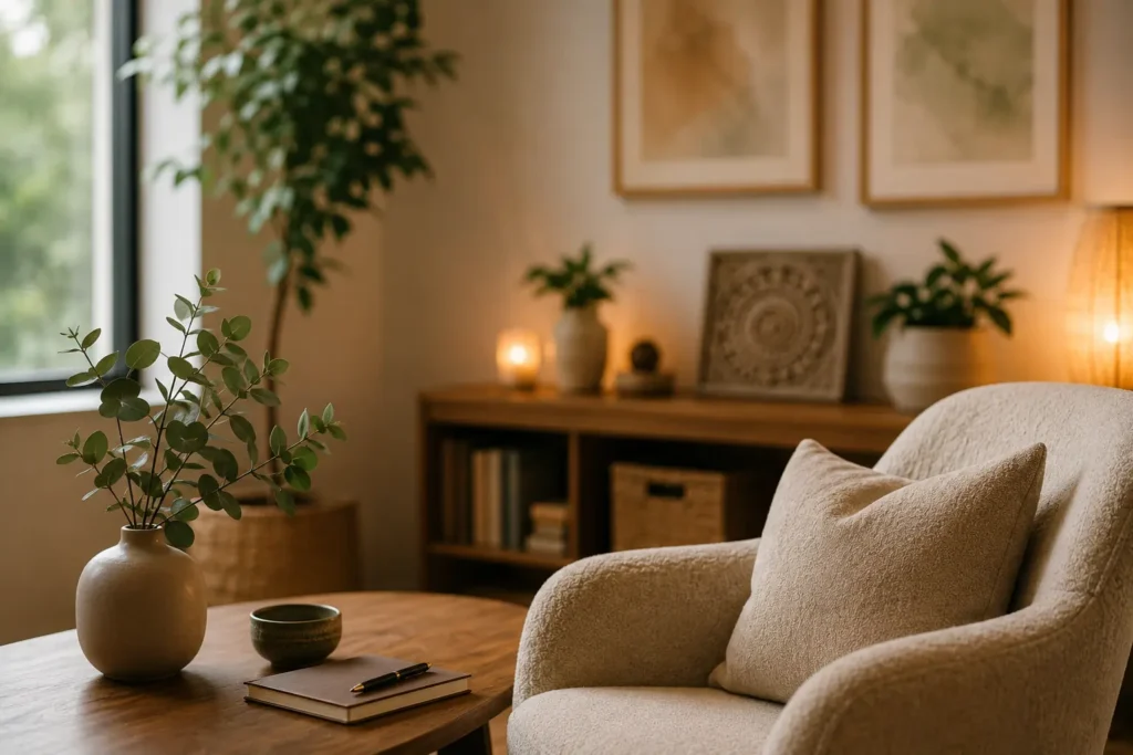 EMDR therapist's Anya Kiseleva office in New York